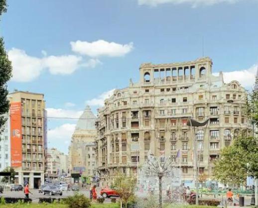 Panoramic Terace Victory Boutique Apartment Bucharest Exterior photo